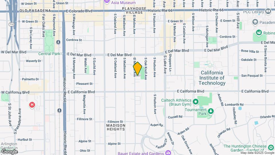 472 S El Molino Ave Mapa y Detalles de la Ubicación