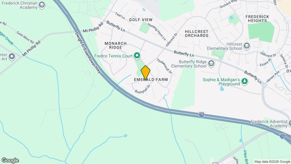 601 Crossover Ct Map and Location Details