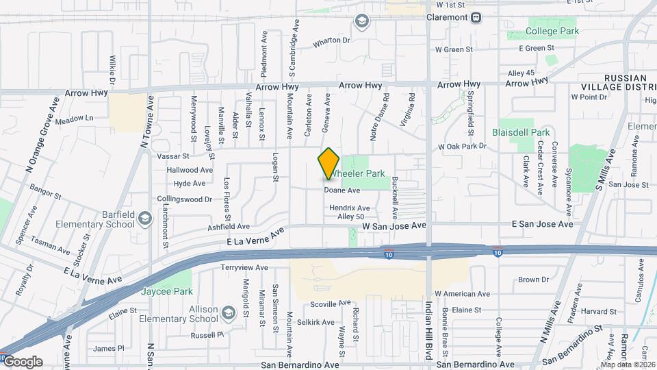 576 Geneva Ave Map and Location Details