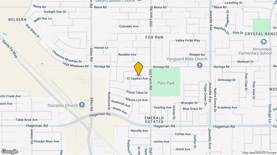 12214 El Capitan Ave Mapa y Detalles de la Ubicación