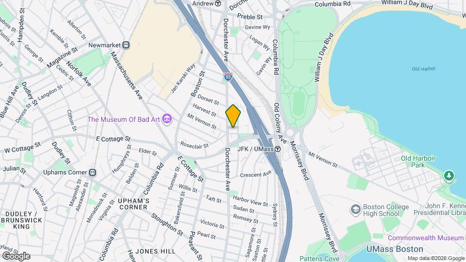 50 Mt Vernon St Map and Location Details