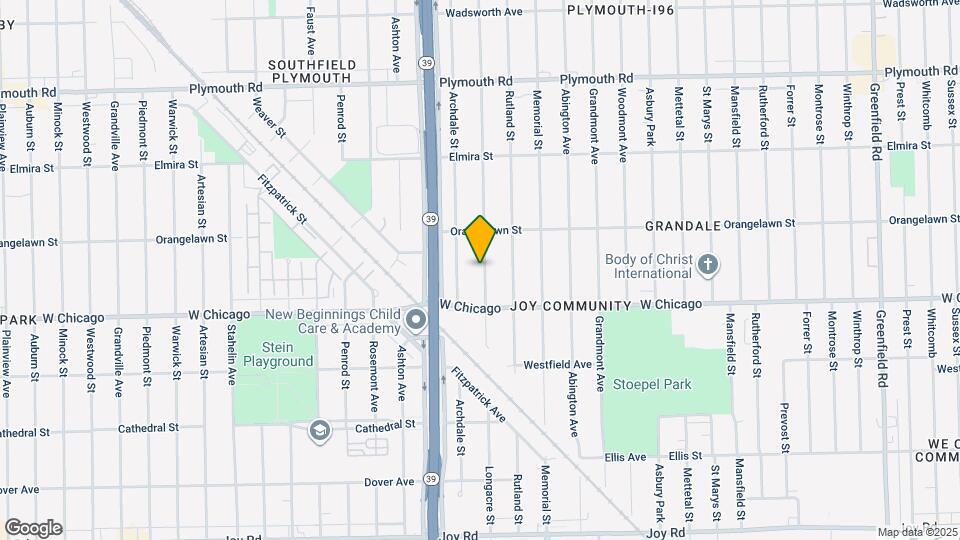 9575 Longacre St Map and Location Details