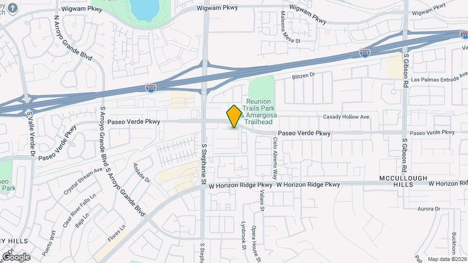 1317 Robbers Roost Ave Map and Location Details