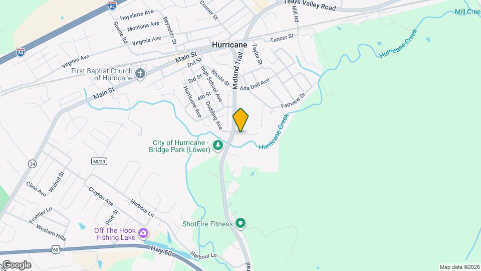 1 Surrey Dr Map and Location Details