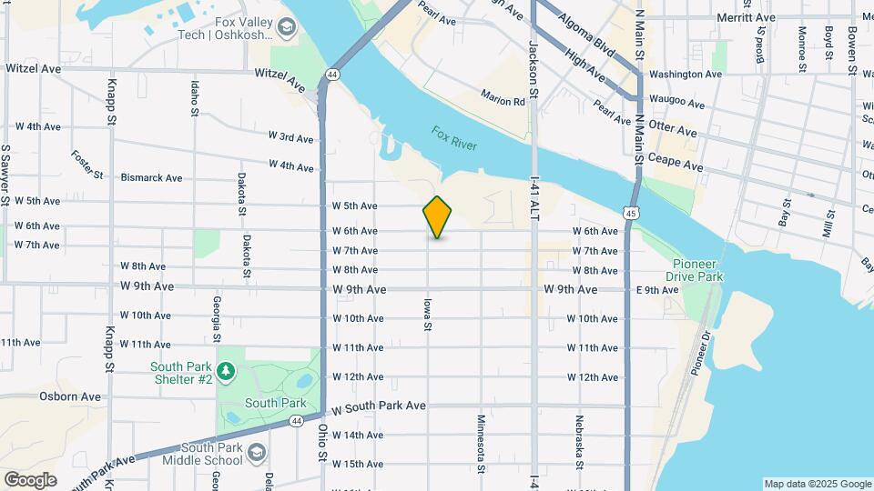 352 W 7th Ave Map and Location Details