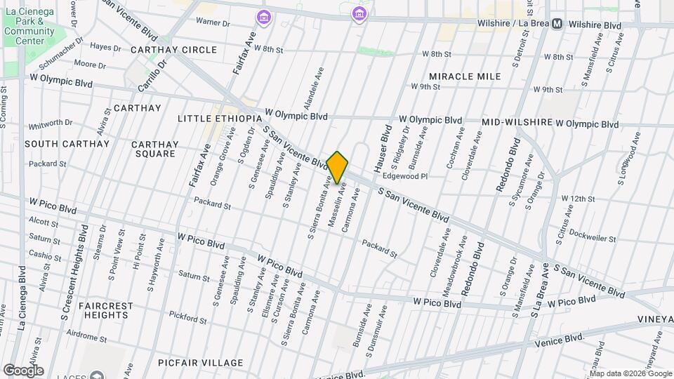 1173 Masselin Ave Map and Location Details