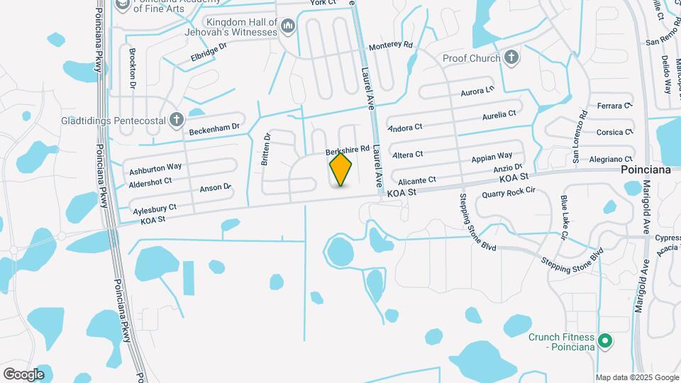 437 Bridgewater Ct Map and Location Details