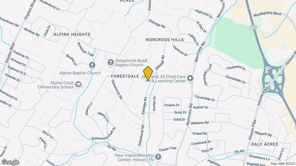 4709 Eldridge Rd Map and Location Details
