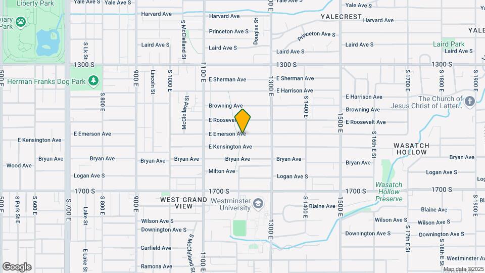 1206 E Emerson Ave Map and Location Details