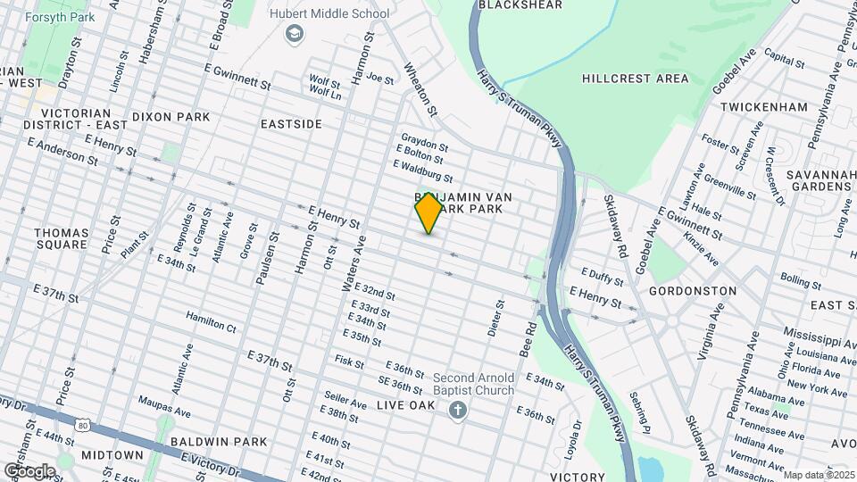 1226 E Henry St-Unit -B Map and Location Details