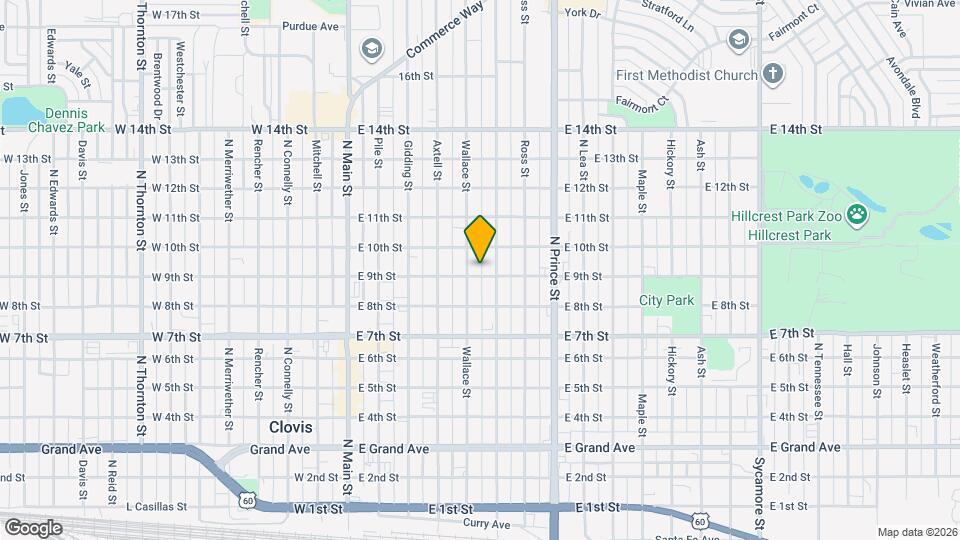 508 E 9th St Map and Location Details