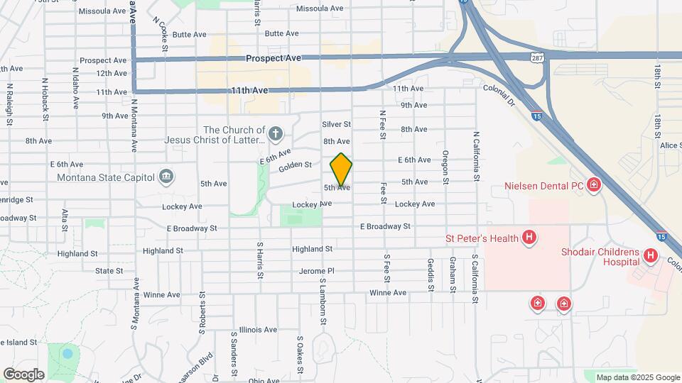 1819 5th Ave Map and Location Details