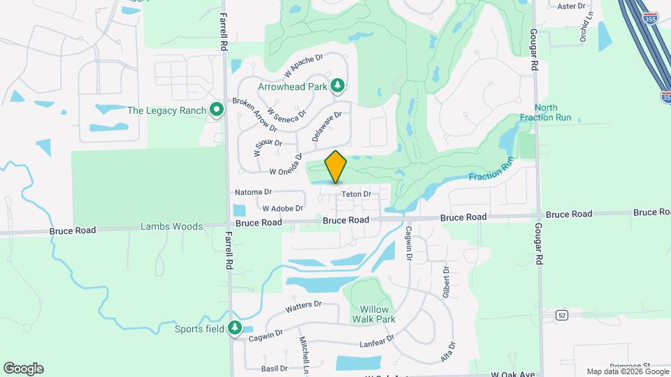 16472 Teton Dr Map and Location Details