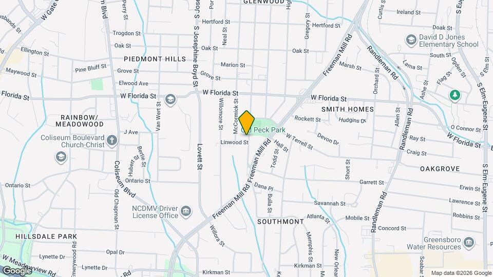 1618 Glenwood Ave Map and Location Details