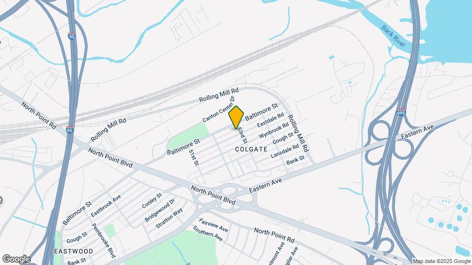 7850 Eastdale Rd Map and Location Details
