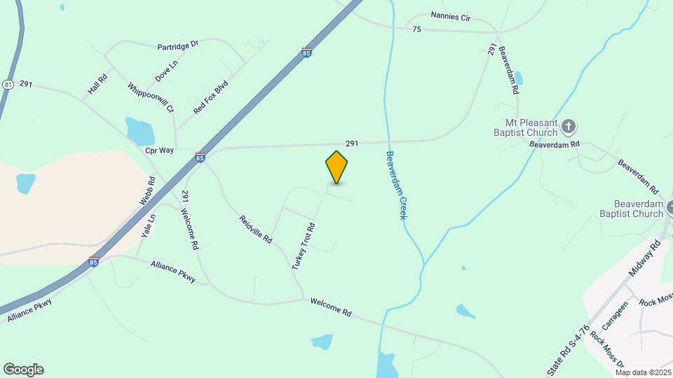 203 Turkey Trot Rd Mapa y Detalles de la Ubicación