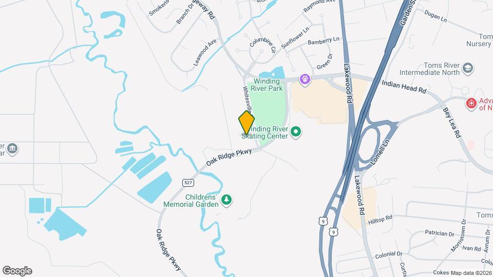 1244 Whitesville Rd Map and Location Details