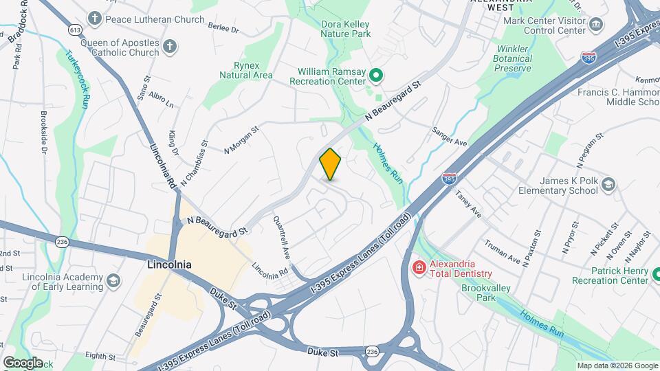 491 N Armistead St Map and Location Details