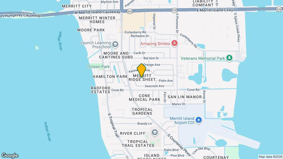 480 Nancie Ave Mapa y Detalles de la Ubicación