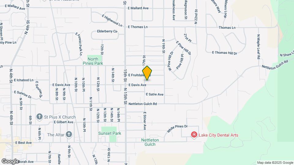 3204 N 17th St Map and Location Details