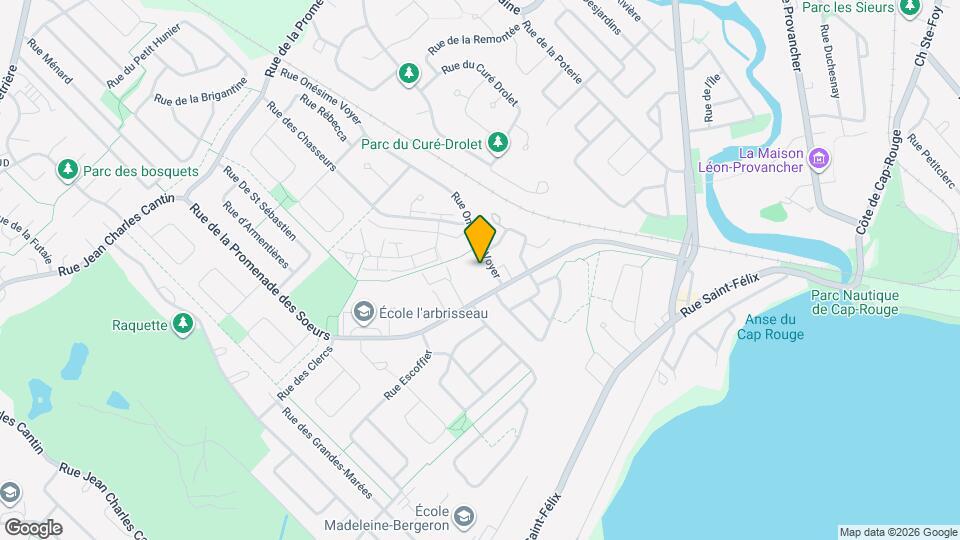 1435 Onésime-Voyer Rue Map and Location Details