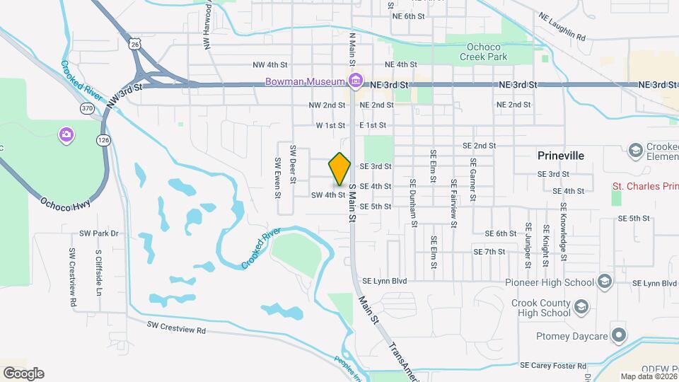 195 SW 4th St Map and Location Details