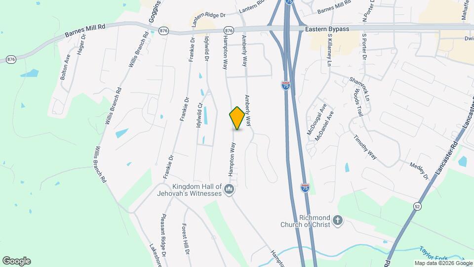 578 Hampton Way Map and Location Details