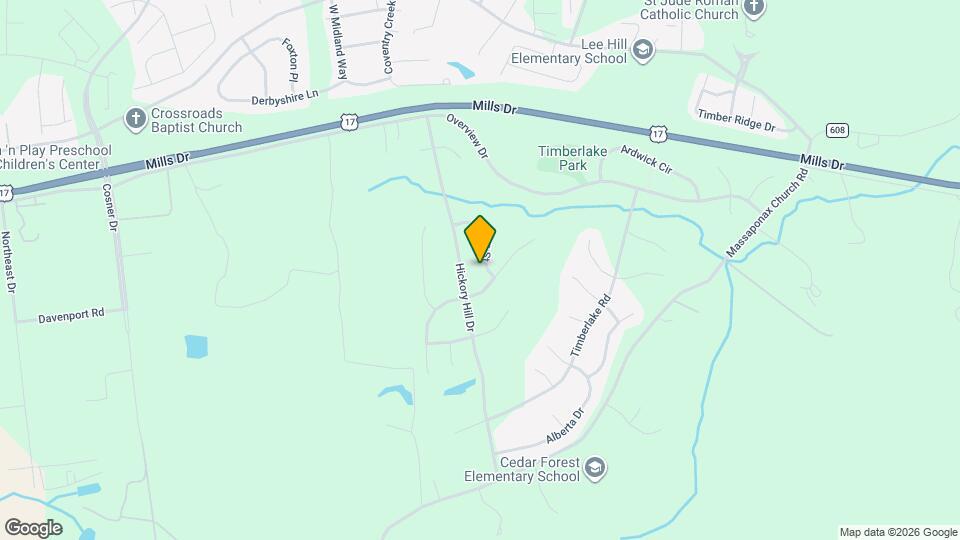 9502 Cameo St Map and Location Details