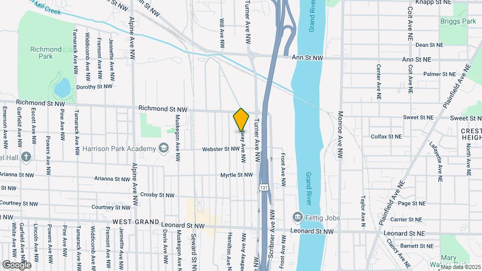 1523 Broadway Ave NW-Unit -1 Map and Location Details