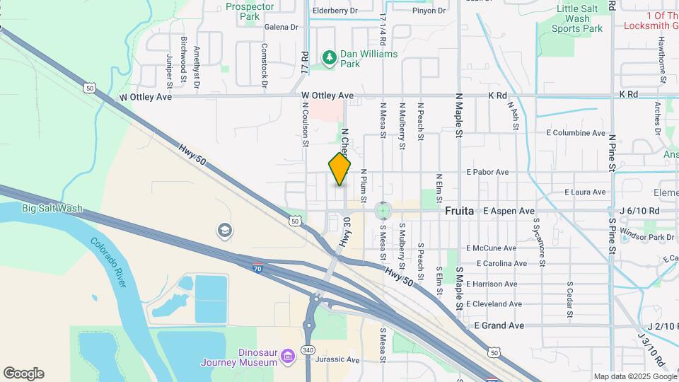 137 N Cherry St Map and Location Details