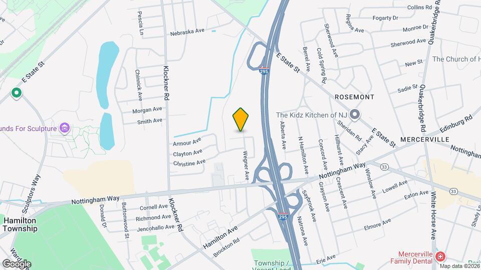 405 Wegner Ave Map and Location Details