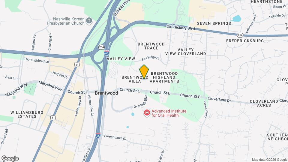 268 Glenstone Cir Map and Location Details