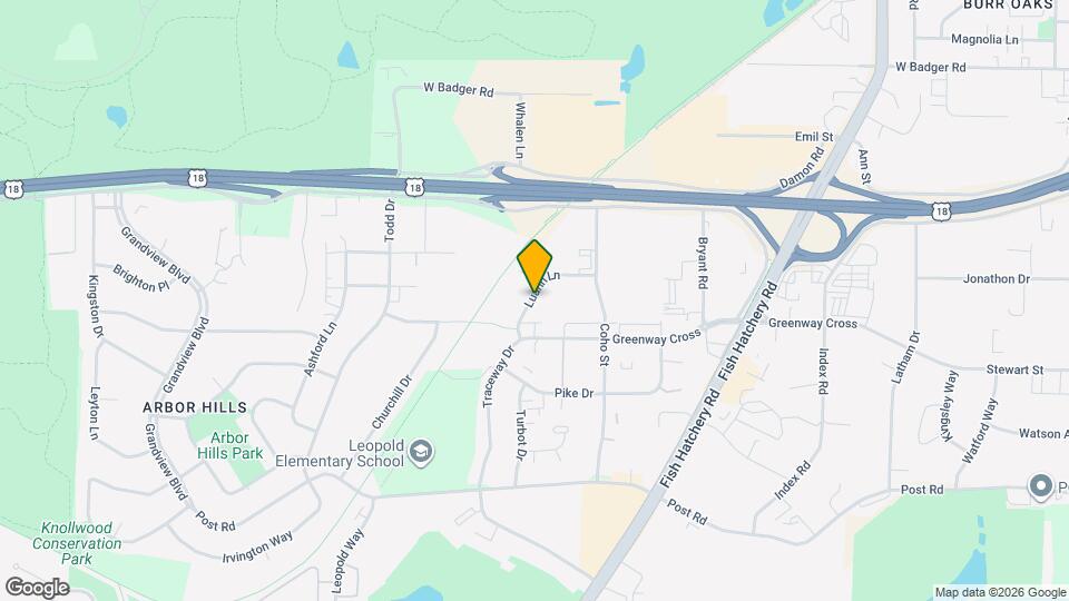 2233 Luann Ln, Unit 1 Map and Location Details