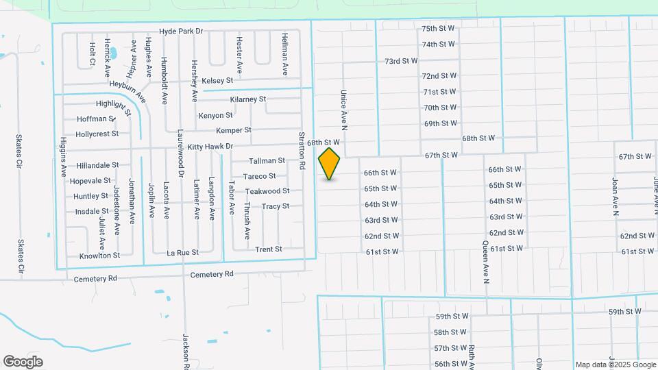 3614 65th St W Map and Location Details