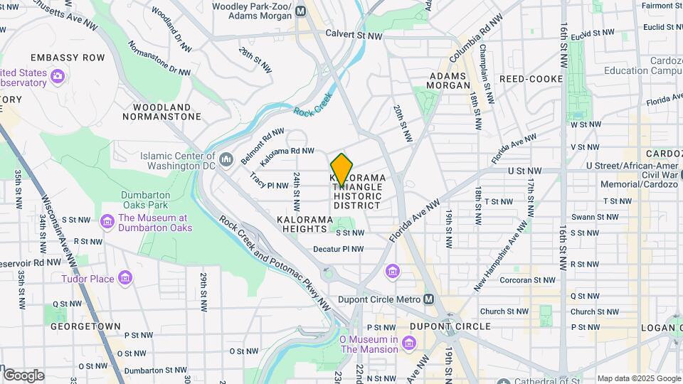 The Calistoga Condominium Map and Location Details