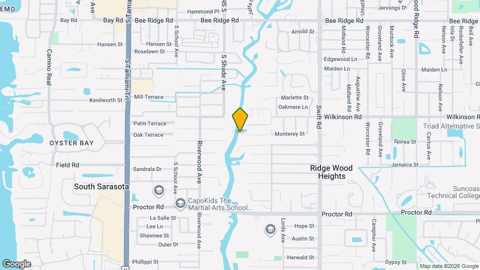 2500 Monterey St Map and Location Details