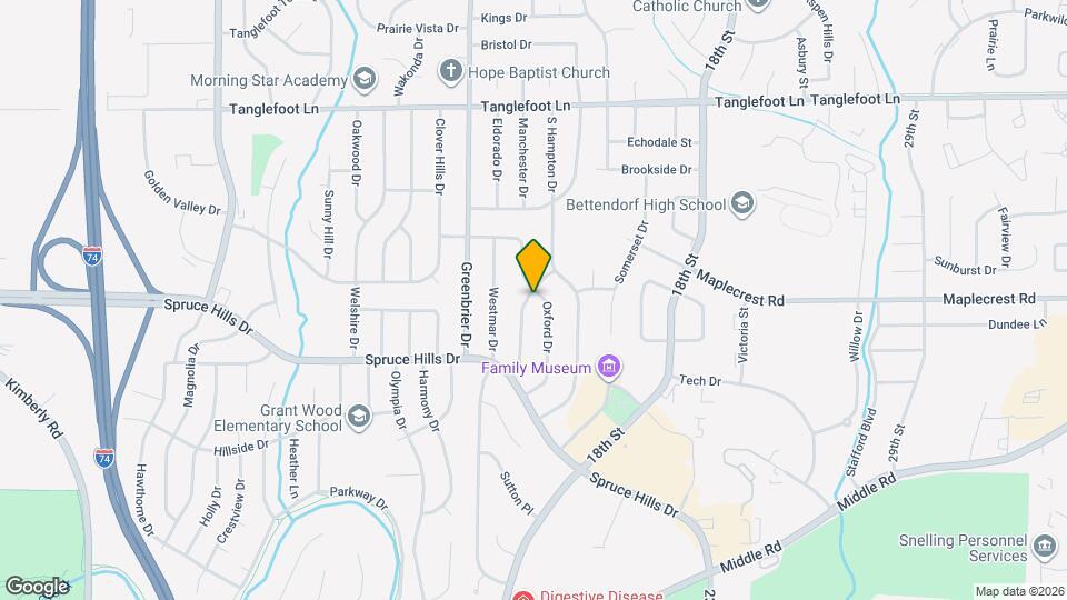 3129 Windsor Dr Mapa y Detalles de la Ubicación