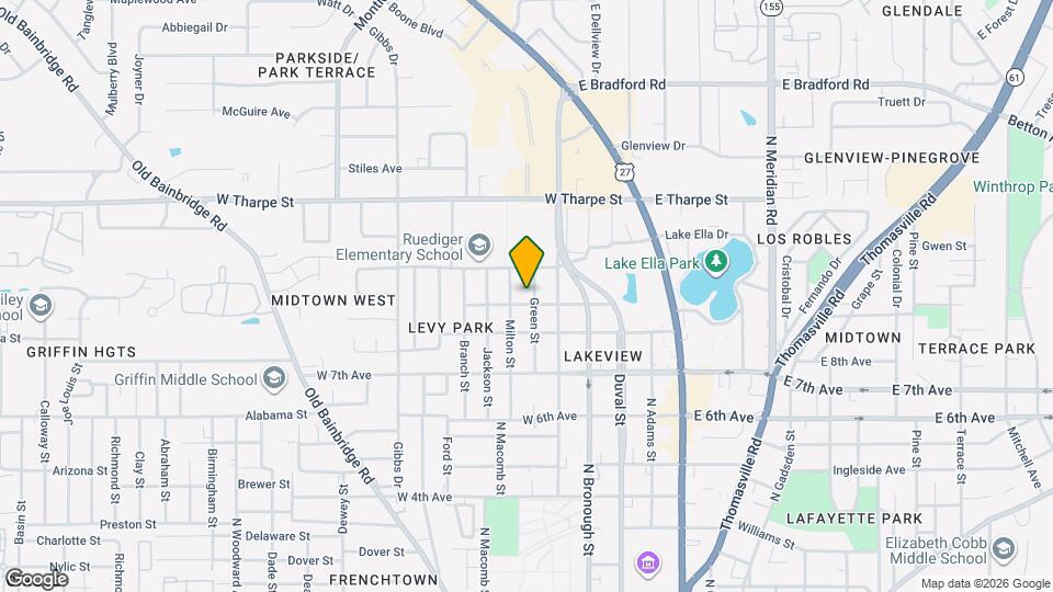 1606 Green St Map and Location Details