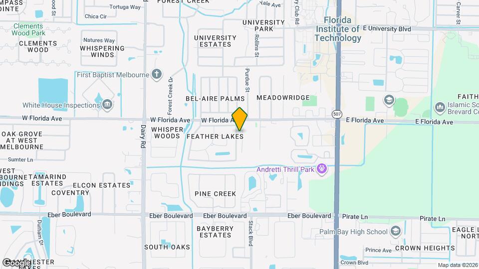 3590 Egret Dr Map and Location Details