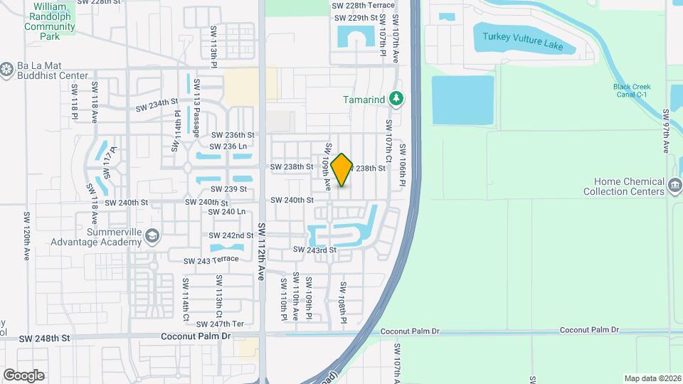 23945 SW 108th Pl Map and Location Details