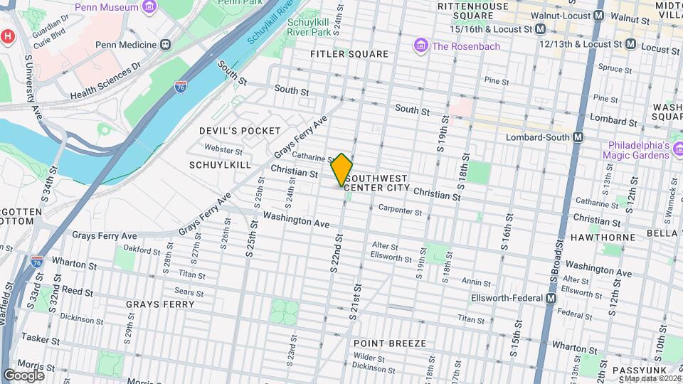 2206 Montrose St Map and Location Details