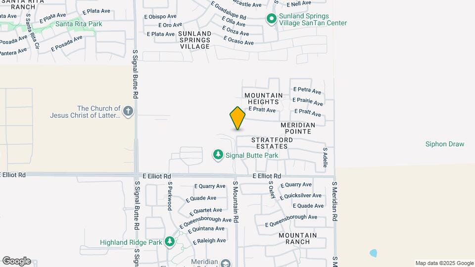 11202 E Persimmon Ave Mapa y Detalles de la Ubicación