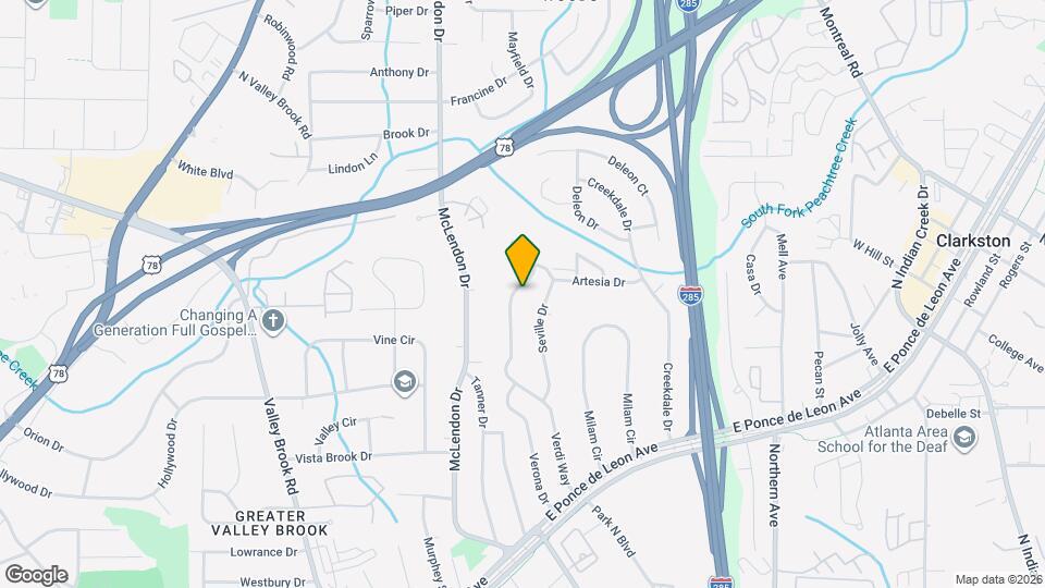 1039 Verdi Way Map and Location Details