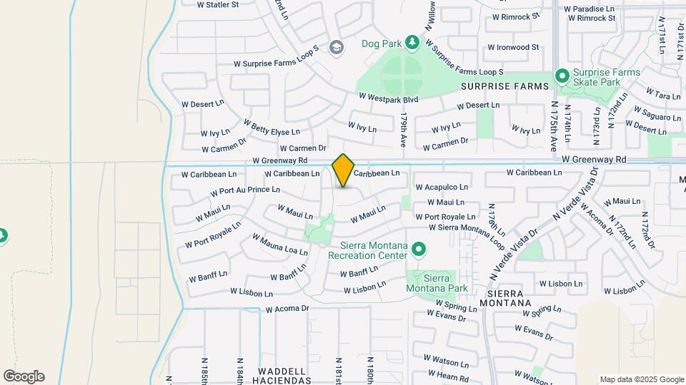 18057 W Acapulco Ln Map and Location Details