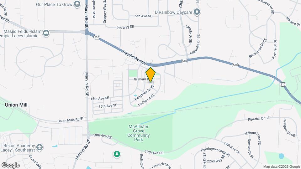 1433 Bedstone Dr SE Map and Location Details