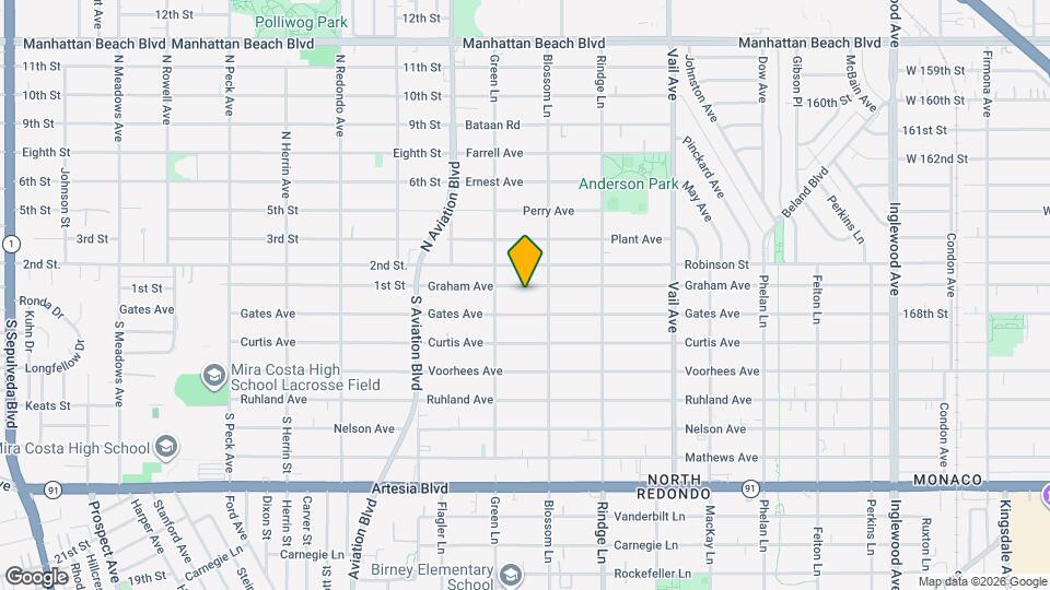 2012 Graham Ave Map and Location Details