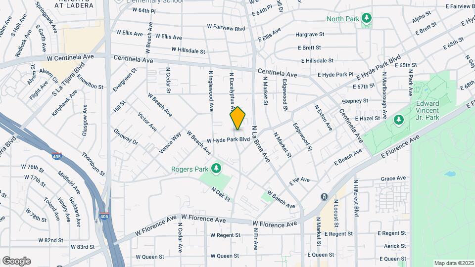 708-712 N Eucalyptus Ave Map and Location Details