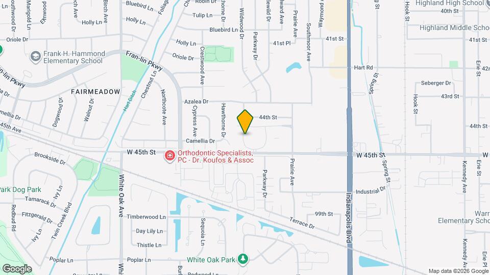 2003 W 45th St, Unit 207 Map and Location Details