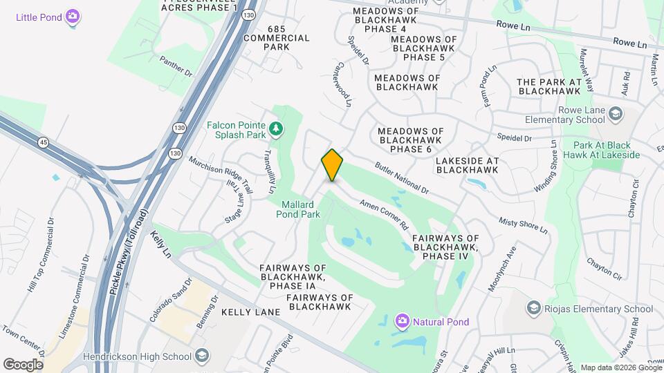 2305 Amen Corner Rd Map and Location Details