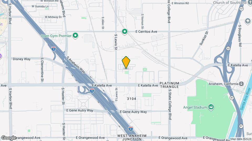 981 E Mason Ln Map and Location Details